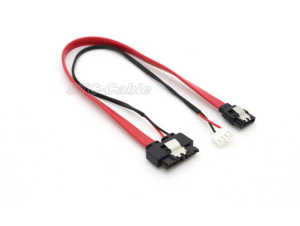 13pin SATA a SATA tancava 7 clavar amb Cable d'alimentació LP4